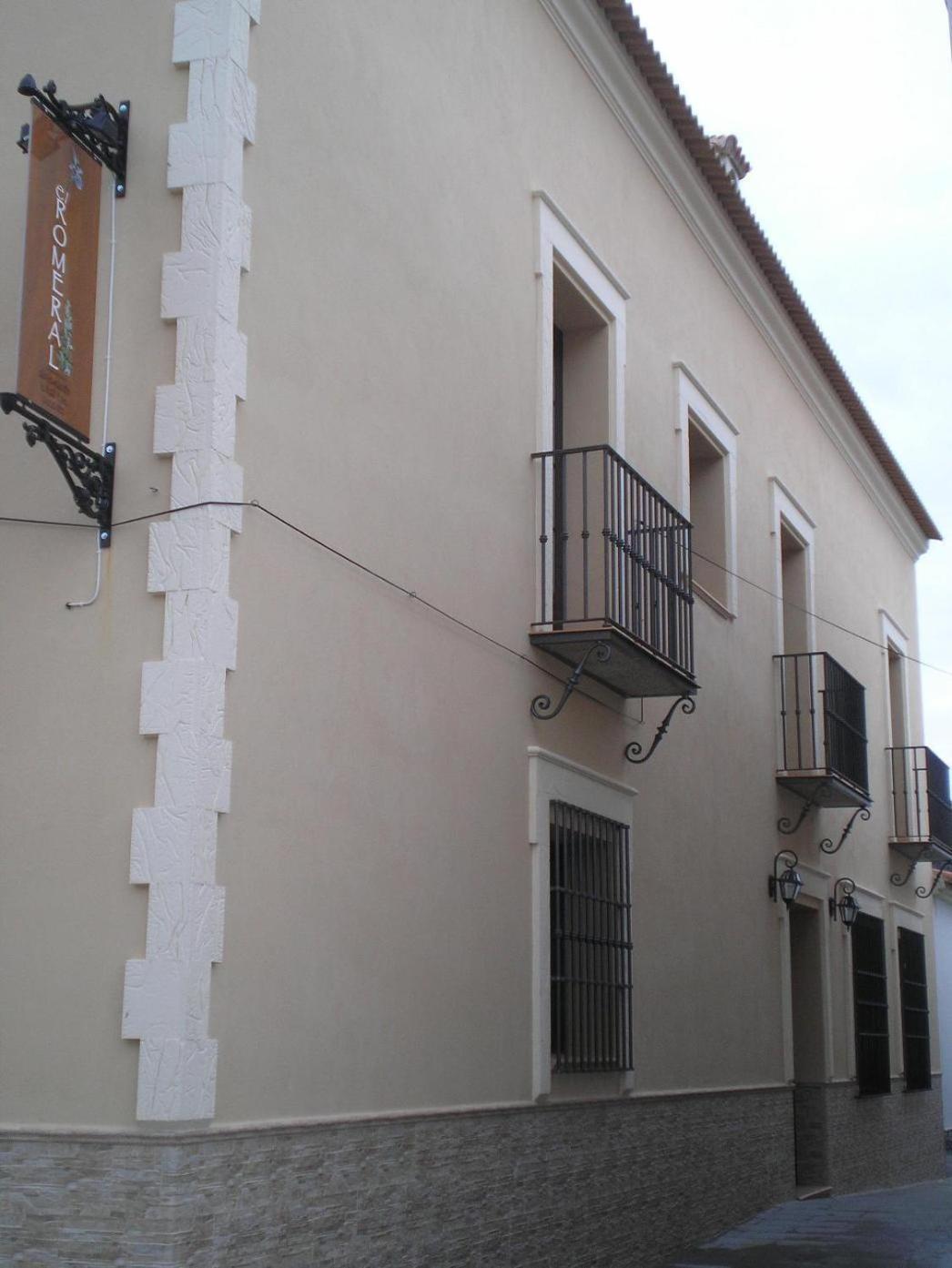 Hotel El Romeral Almaden de la Plata Exterior photo